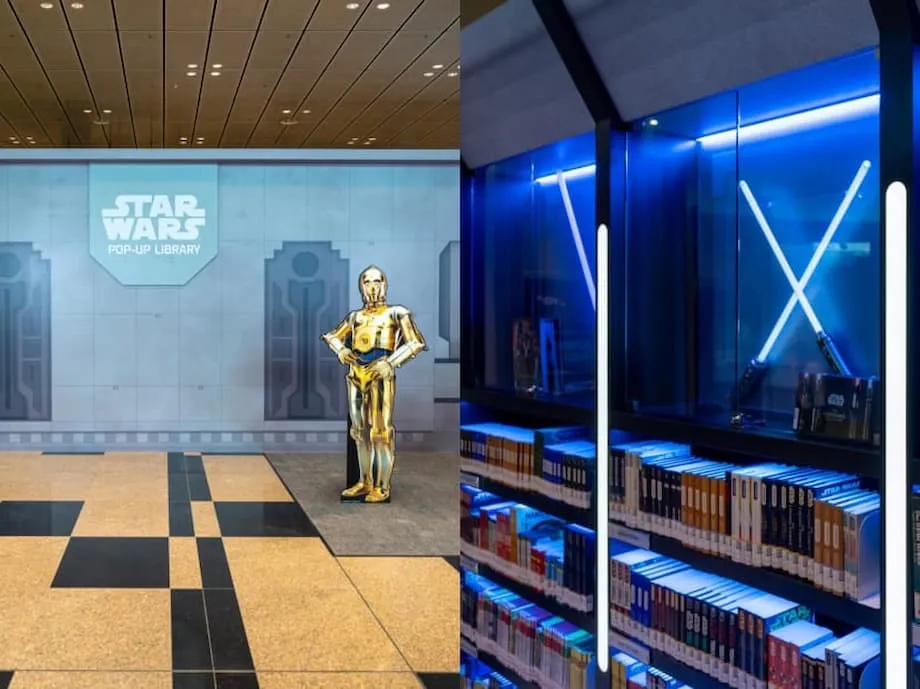 Galaksi Cerita: Perpustakaan Pop-up Star Wars Dibuka di Lapangan Terbang Changi