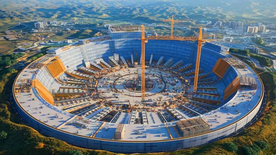 China unveils mega military project: satellite images show construction ...
