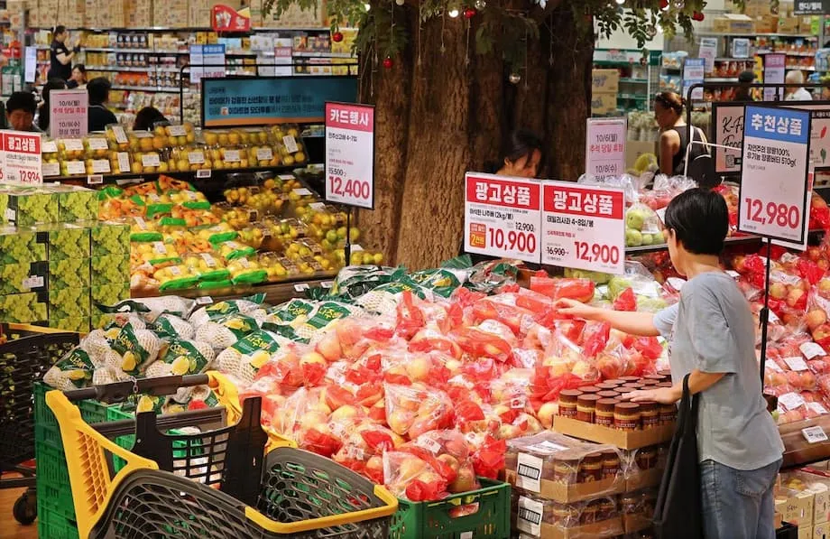 Korea Selatan Guna Rizab Makanan Rekod dan Diskaun untuk Membendung Kenaikan Harga Chuseok