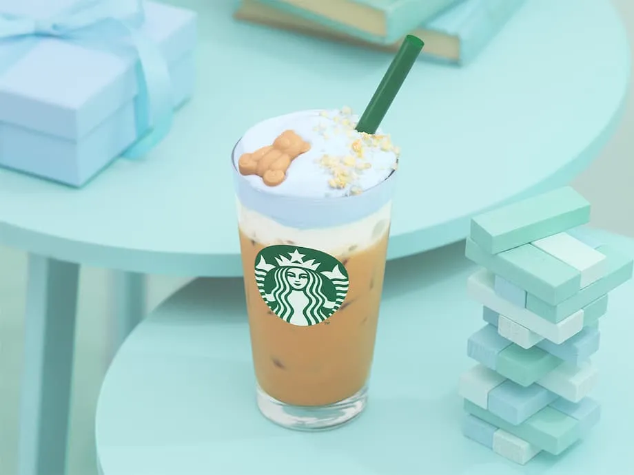 Starbucks Jepun berganding dengan Gelato Pique untuk latte berinspirasikan pijama dan barangan selesa