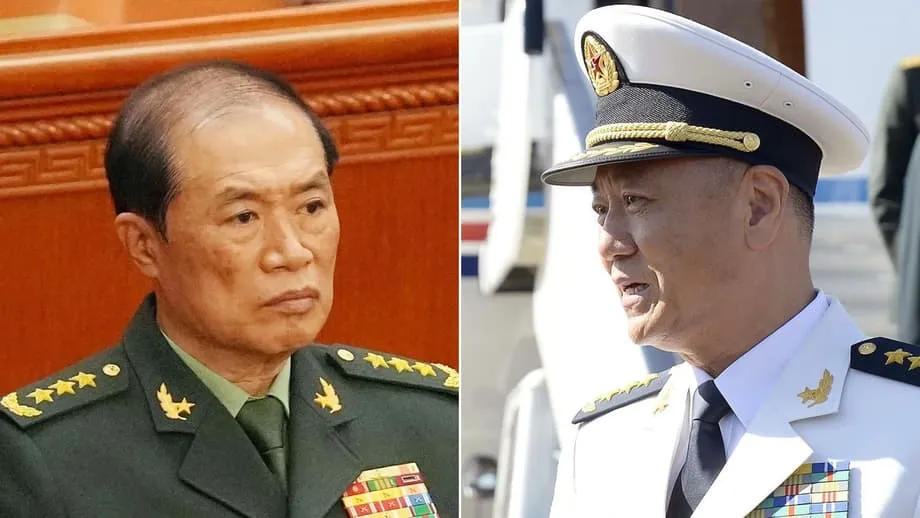 China singkirkan jeneral tertinggi He Weidong dan Miao Hua ketika Xi memperketat kawalan