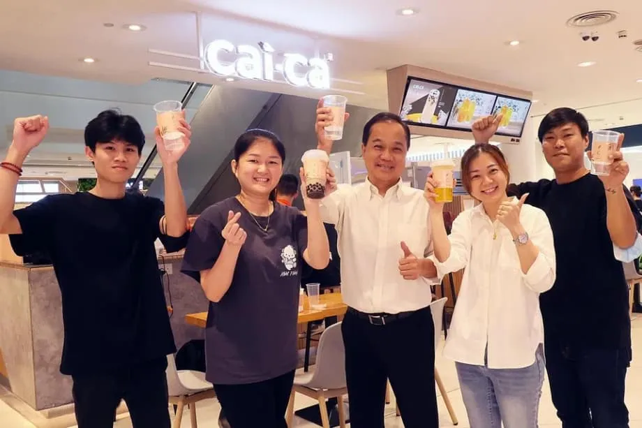 Selepas Gong Cha berundur, Cai Ca mencipta nama dengan teh susu soya dan gred kesihatan
