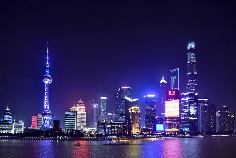 shanghai, waitan, china, city, nightview, modern, architecture, shanghai, shanghai, shanghai, sha...