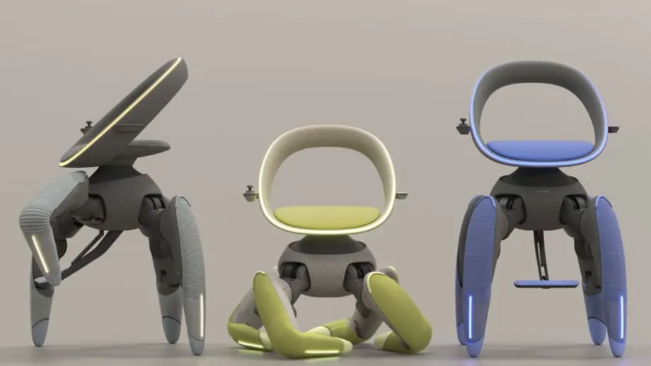 Toyota Walk Me diperkenalkan sebagai kerusi robotik yang berjalan, menaiki tangga dan boleh dilipat untuk dibawa
