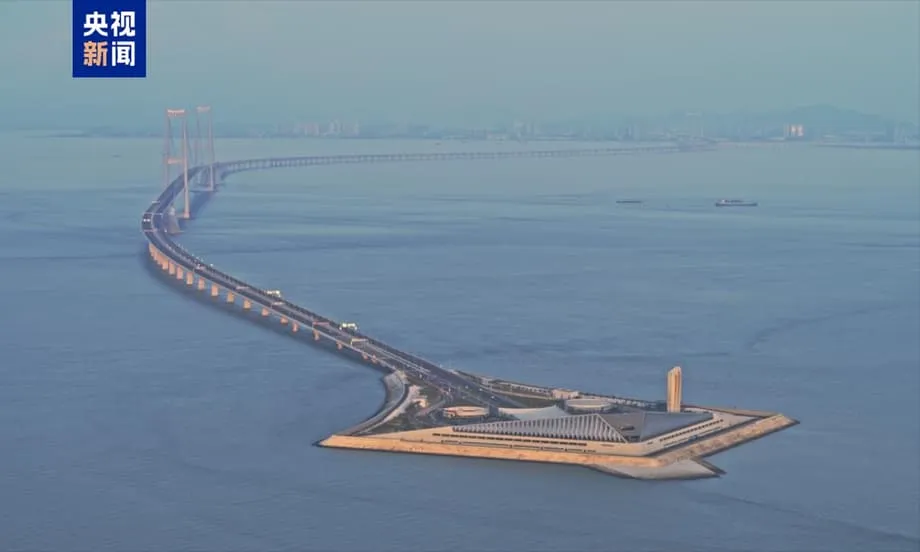 Pulau Buatan Link Shenzhen-Zhongshan Dibuka sebagai Destinasi Pelancongan Utama