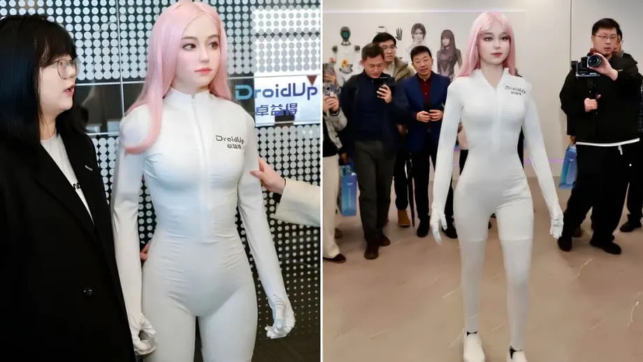 Syarikat Pemula Shanghai, DroidUp, Memperkenalkan Moya, Robot Humanoid Berharga $173,000 yang Berjalan, Tersenyum dan Terasa Hangat apabila Disentuh