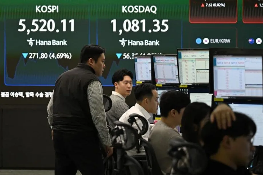 Saham Korea Selatan Menjunam 12% Secara Bersejarah, Perang Iran Cetus Kejatuhan Pasaran Global