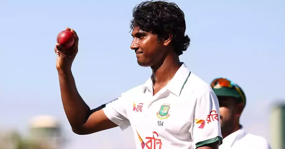 Hasan Mahmud Makes Bangladesh Test History as Hat Trick Helps Build 329 Run Lead