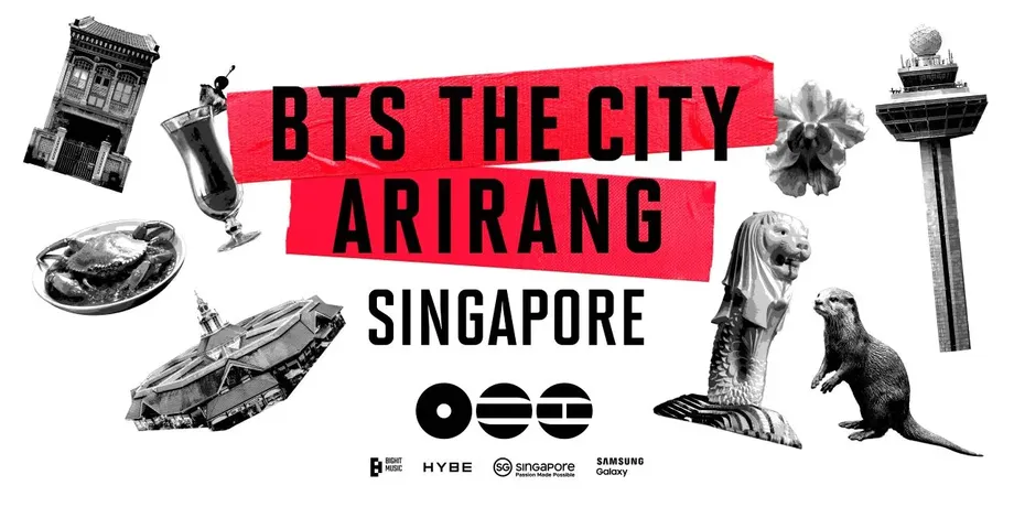 BTS The City Arirang to Turn Singapore Into a Monthlong Fan Destination in December 2026